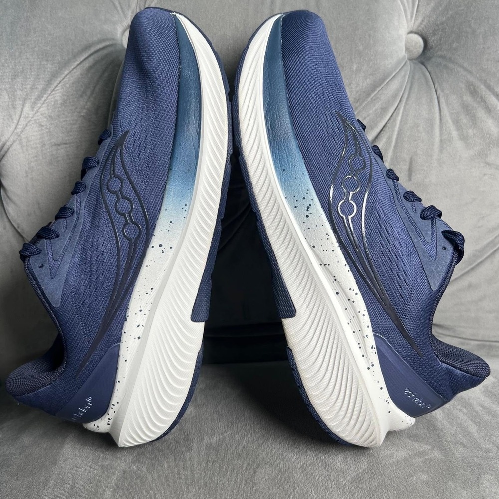 Saucony Echelon 10 Running Shoes Navy Quartz Women Size 9W Athletic Sneakers - Picture 3 of 9